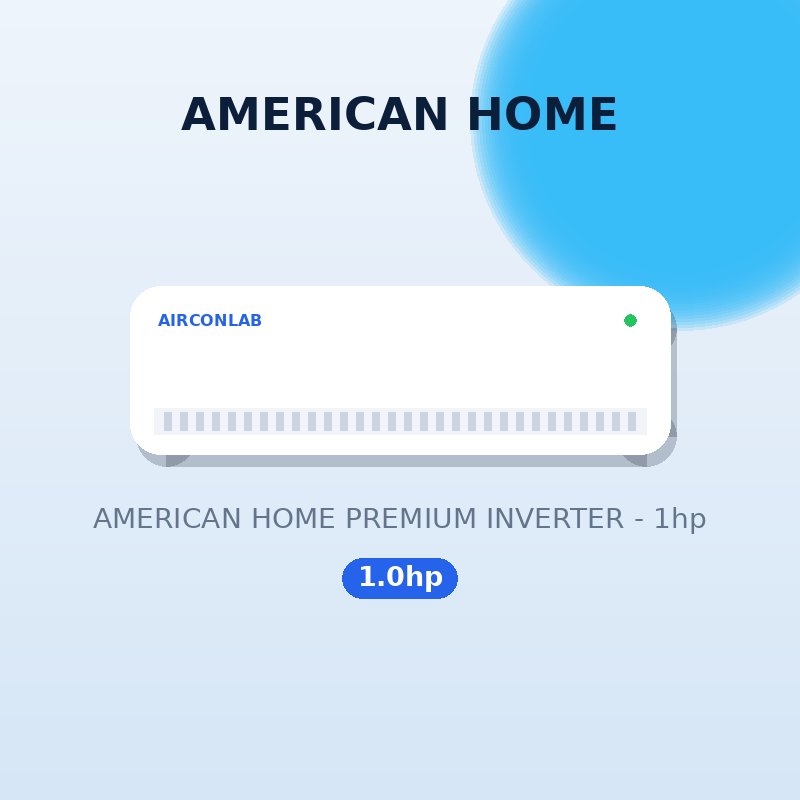 AMERICAN HOME PREMIUM INVERTER - 1hp