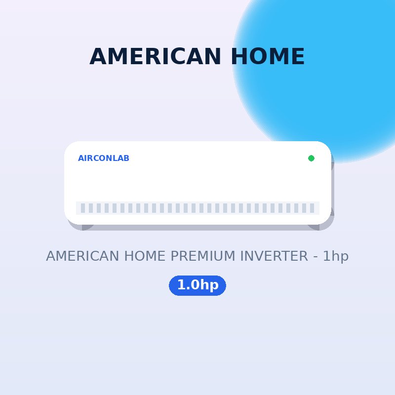 AMERICAN HOME PREMIUM INVERTER - 1hp