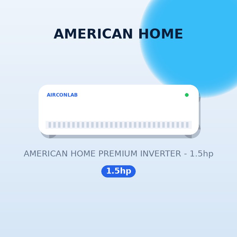 AMERICAN HOME PREMIUM INVERTER - 1.5hp