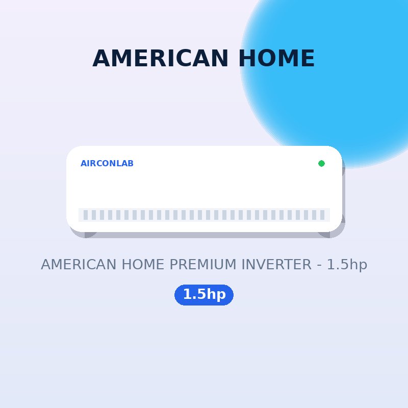 AMERICAN HOME PREMIUM INVERTER - 1.5hp