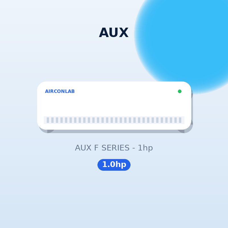 AUX F SERIES - 1hp